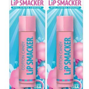 Lip Smacker Flavored Lip Balm Cotton Candy Bundle of 2-New!
